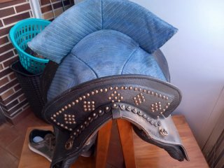 Montura Portuguesa Azul