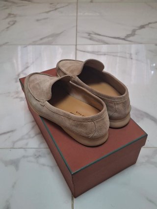 Mocasines Loro Piana Summer Walk Beige Talla