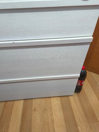 Cómoda cajonera blanca