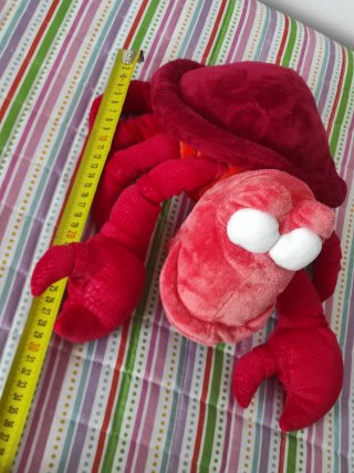 Peluche Sebastian Granchio La Sirenetta Disney