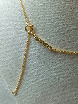 Collar Pdpaola Letra L Baño Oro sobre Plata