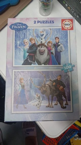 Puzzle Disney Frozen 2x100 piezas Educa