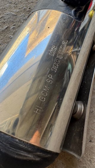 Tubo de escape original Honda