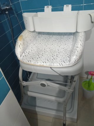 Bañera y cambiador para bebé