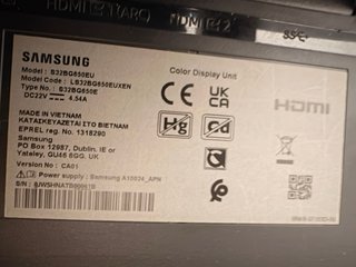 Monitor Samsung G6 32 Curvo