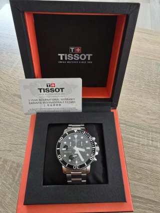 Reloj Tissot Seastar 1000 Negro