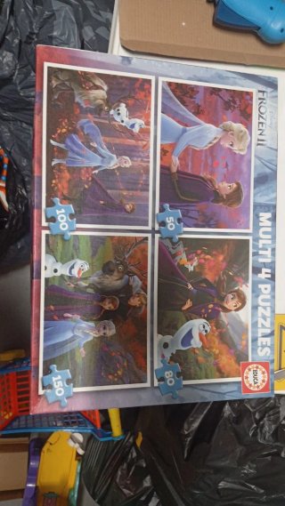 Puzzle Frozen II Educa 4 Puzzles