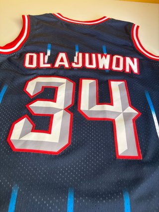 Mitchell & Ness Houston Rockets Hakeem Olajuwon 34