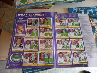 Lote 5 Álbumes La Liga 07-08