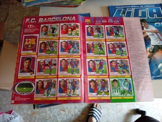 Lote 5 Álbumes La Liga 07-08