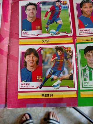 Lote 5 Álbumes La Liga 07-08