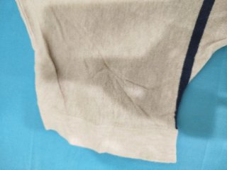 Camiseta Amichi rayas beige y azul