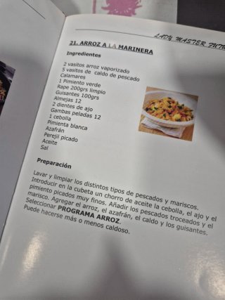 Robot Cocina Lady Master Future + Recetario