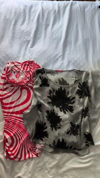 Lote 8 Blusas Talla M Variedad Estampados