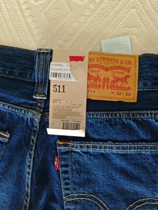 Levi's 511 Slim Fit Jeans Talla W32 L30