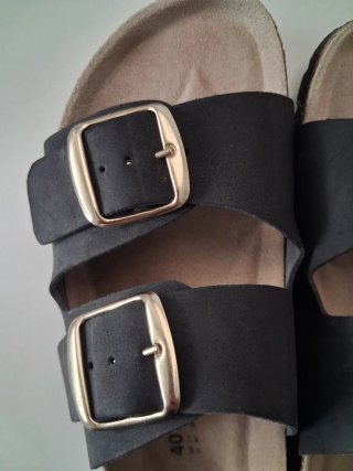 Sandalias Senses & Shoes Talla 40 Negras