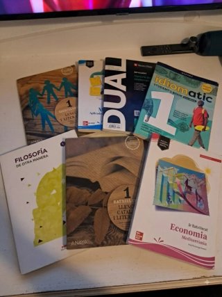 Lote Completo Libros 1º Bachillerato 6 Asignaturas