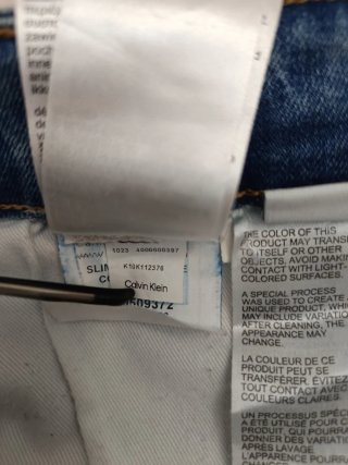 Vaqueros Calvin Klein Azules