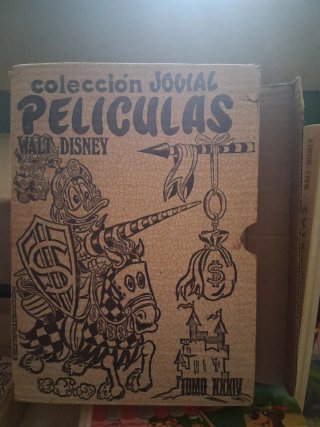 3 tomos Colección Jovial Películas Walt Disney