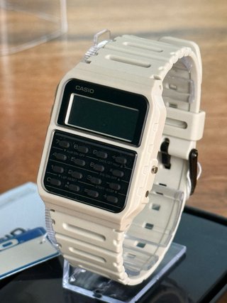 Reloj Casio Beige Japonés