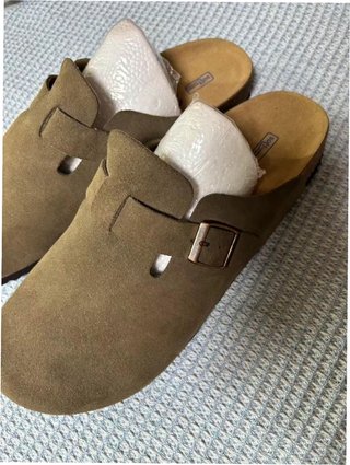 Birkenstock Boston Antelope Brown Talla 42