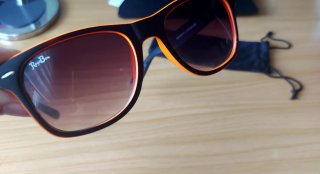 Gafas de Sol.Naranja y Negro