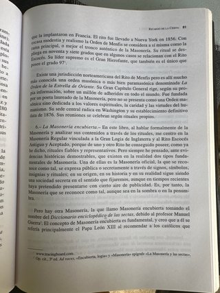 Libro la Masonería invisible