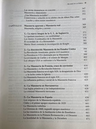 Libro la Masonería invisible