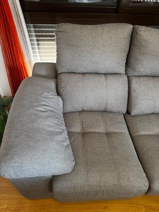 Sofá modular reclinable con arcón