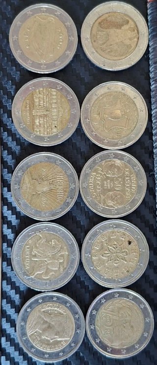 Tengo 75 monedas todas diferentes