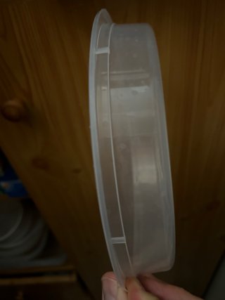Platos de plástico apilables(lotes de 6)