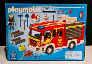 Lote 5363 Camión Bomberos Playmobil SIN ABRIR