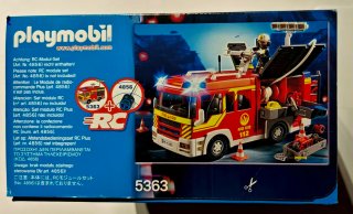 Lote 5363 Camión Bomberos Playmobil SIN ABRIR