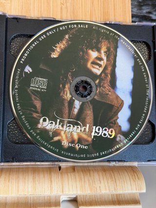 Ozzy Osbourne Oakland 1989 2CD Japon