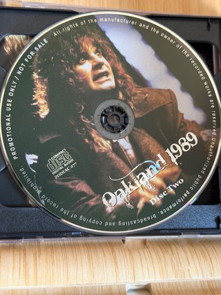 Ozzy Osbourne Oakland 1989 2CD Japon