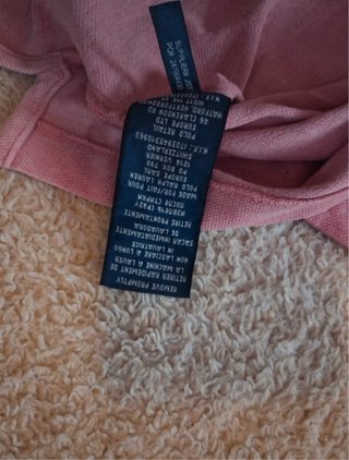 Polo Ralph Lauren Rosa The Skinny Polo XL