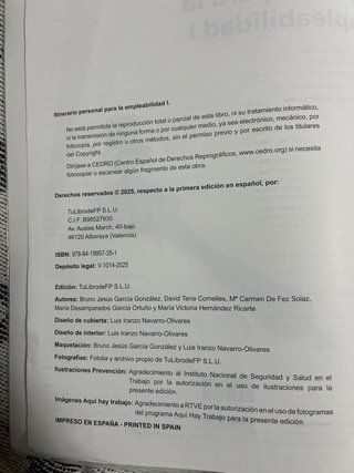 LIBRO ITINERARIO PERSONAL EMPLEABILIDAD I