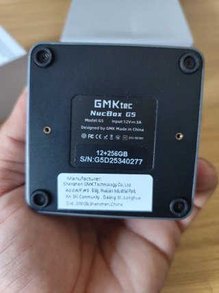 Mini PC GMKtec Intel Inside Negro