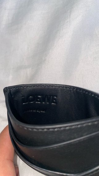 Tarjetero Loewe Negro ORIGINAL