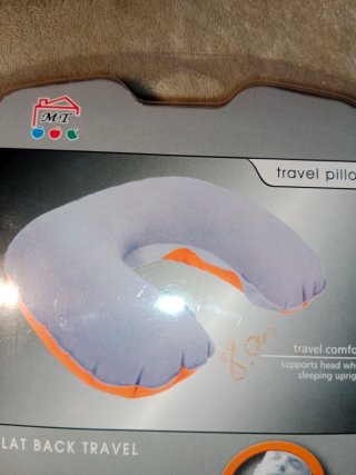 Almohada de Viaje Cuello Plana ¡Oportunidad!