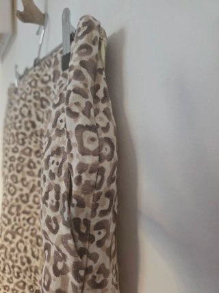Falda mini estampado animal print Talla M