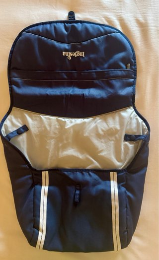 Saco silla paseo Inglesina azul. Modelo Zippy.