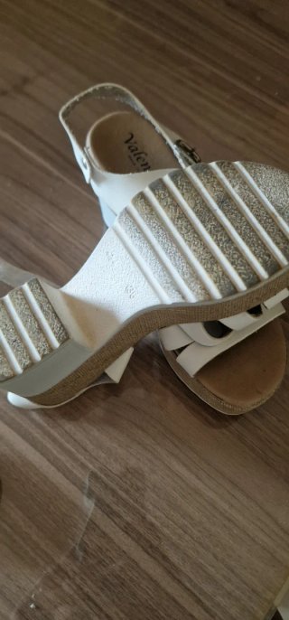 Sandali bianchi tacco comodi taglia 36