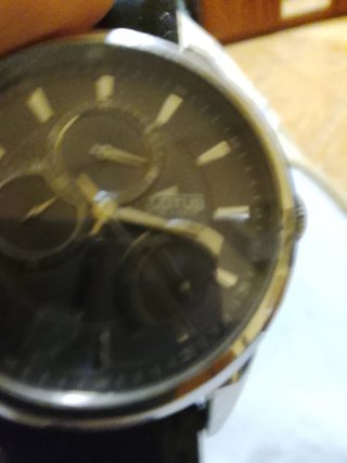 Reloj Lotus Marrón y Plateado