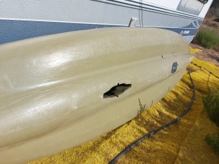 Kayak de pesca a pedales
