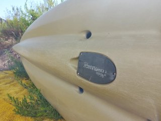 Kayak de pesca a pedales