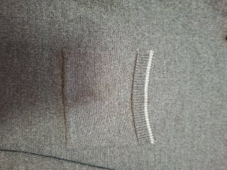 Jersey Lacoste Gris Manga Larga