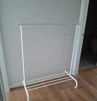 Burro perchero Ikea blanco