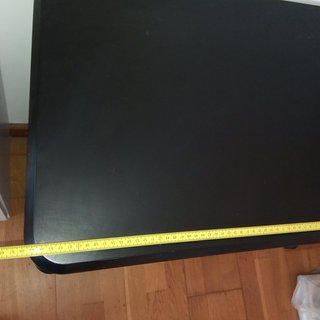 Mueble auxiliar negro