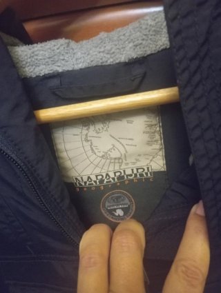 Cazadora Napapijri Azul marino con Capucha